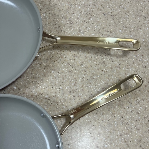 NWOB Chef Power 10 Piece Ceramic Nonstick Cookware Set - Picture 15 of 16